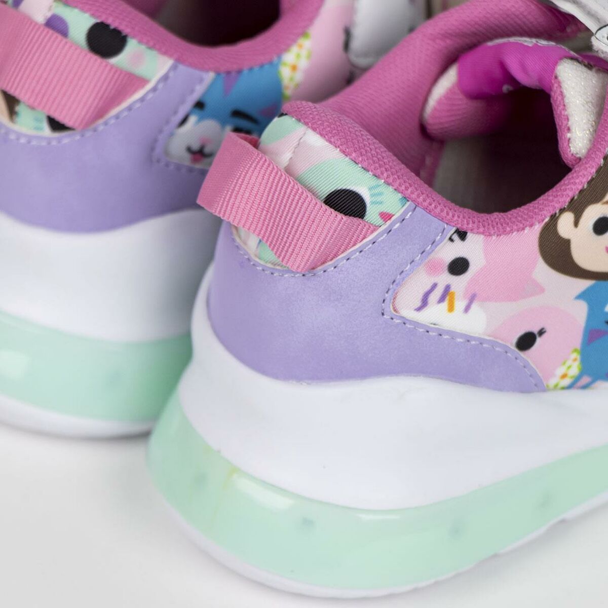 LED joggesko Gabby's Dollhouse Rosa